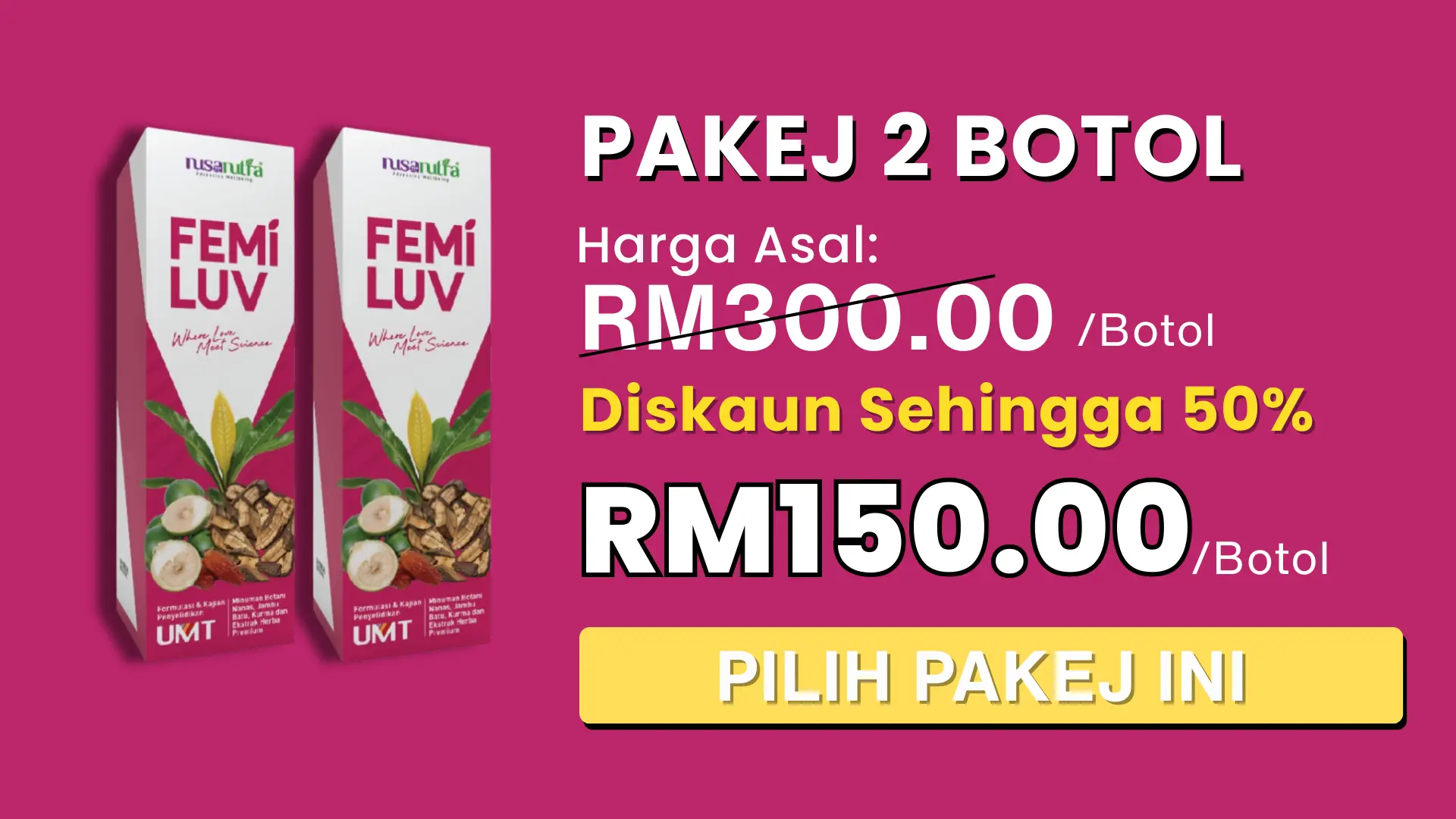 2 Botol - Femiluv™